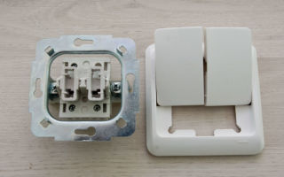 Connecting a two-button switch - diagram and all the nuances of the connection