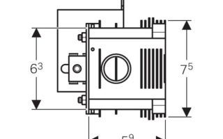 De afmetingen van de contactdozen en de details van hun installatie