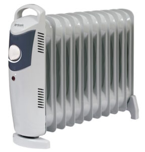 oil heater - 150-300 kWh in winter