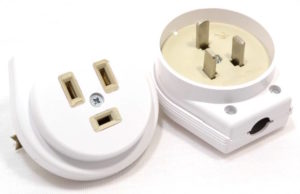 set of sockets and plugs for electric stove