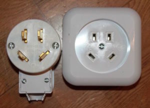 three-phase socket for electric stove