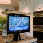 TV in the kitchen