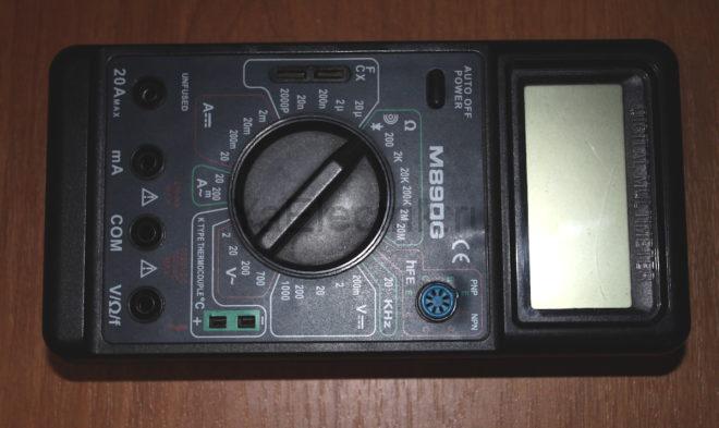 multimeter M890G