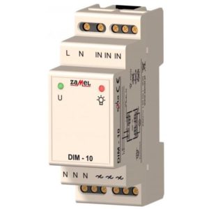 dimmer modular on DIN rail