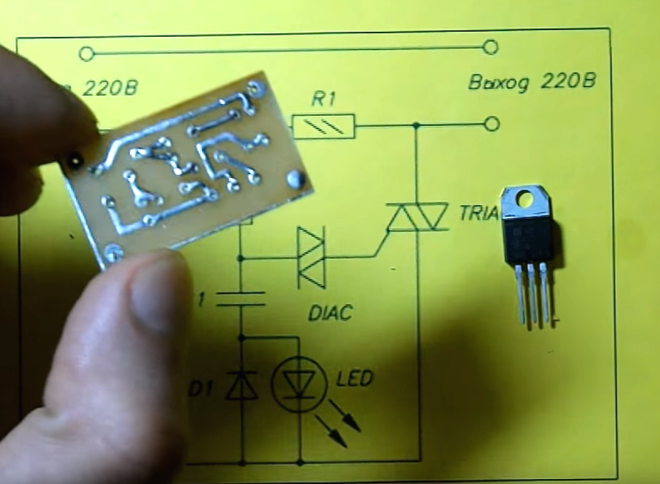 stmievač pcb