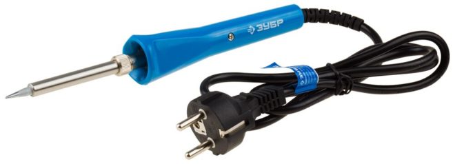 electric soldering iron