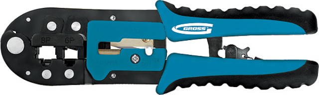 Crimper สำหรับสายคอมพิวเตอร์และโทรศัพท์