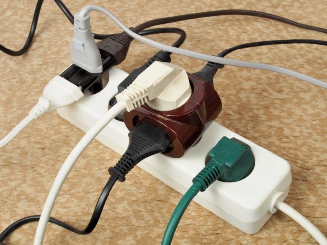 Overload outlet