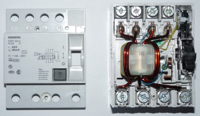 Interne structuur van de RCD